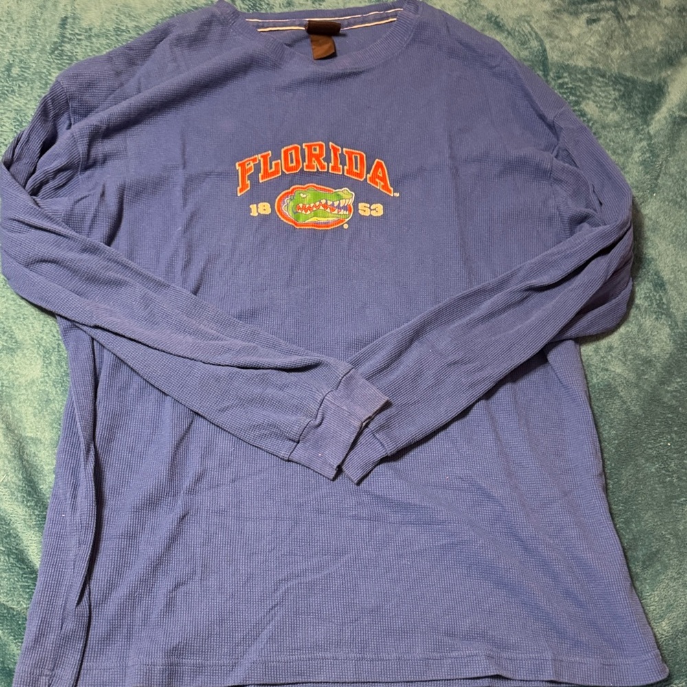 Blue Florida Long Sleeve Shirt